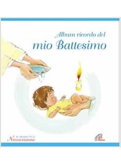 ALBUM RICORDO DEL MIO BATTESIMO AZZURRO