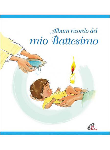 ALBUM RICORDO DEL MIO BATTESIMO AZZURRO
