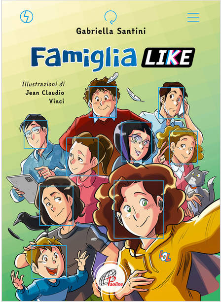 FAMIGLIA LIKE. EDIZIONE AD ALTA LEGGIBILITA'. CON QR CODE