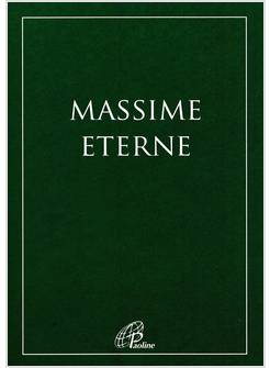 MASSIME ETERNE