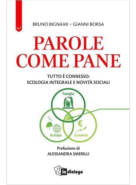 PAROLE COME PANE TUTTO E' CONNESSO ECOLOGIA INTEGRALE E NOVITA' SOCIALI