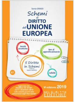 SCHEMI DI DIRITTO DELL'UNIONE EUROPEA