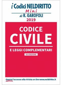 CODICE CIVILE E LEGGI COMPLEMENTARI