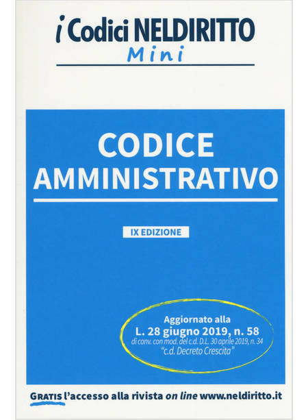 CODICE AMMINISTRATIVO