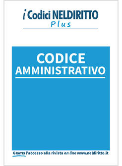 CODICE AMMINISTRATIVO IX EDIZIONE 2020