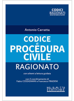 CODICE DI PROCEDURA CIVILE RAGIONATO VIII EDIZIONE 2020