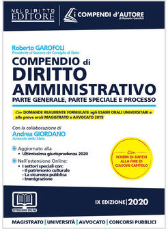 COMPENDIO DI DIRITTO AMMINISTRATIVO