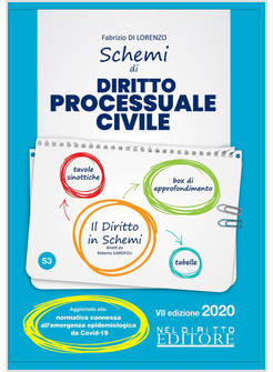 SCHEMI DI DIRITTO PROCESSUALE CIVILE VII ED.