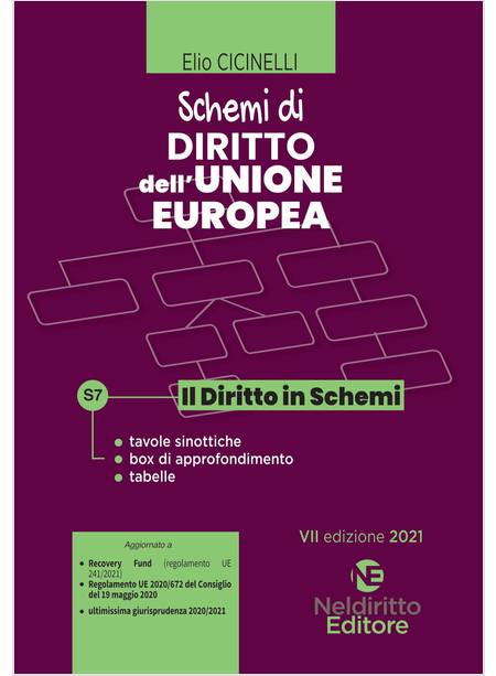 SCHEMI DI DIRITTO DELL'UNIONE EUROPEA