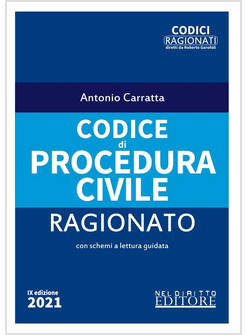 CODICE DI PROCEDURA CIVILE RAGIONATO