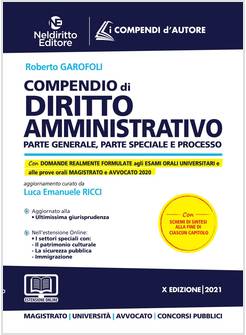 COMPENDIO DI DIRITTO AMMINISTRATIVO