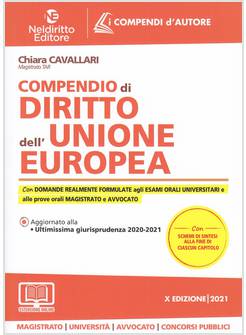 COMPENDIO DI DIRITTO DELL'UNIONE EUROPEA