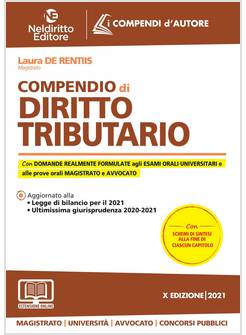 COMPENDIO DI DIRITTO TRIBUTARIO
