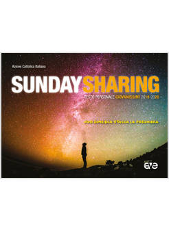 SUNDAY SHARING. TESTO PERSONALE GIOVANISSIMI 2019-2020