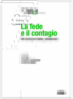 LA FEDE E IL CONTAGIO. NEL TEMPO DELLA PANDEMIA