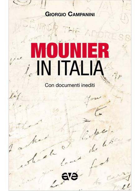 MOUNIER IN ITALIA