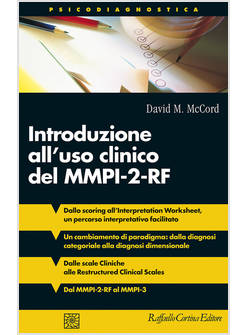INTRODUZIONE ALL'USO CLINICO DEL MMPI-2-RF