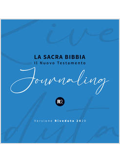 LA SACRA BIBBIA IL NUOVO TESTAMENTO JOURNALING