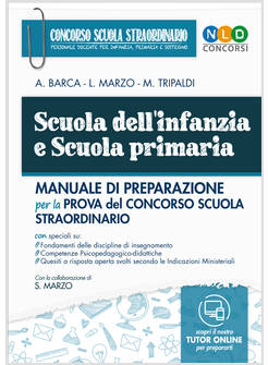MANUALE DI PREPARAZIONE PER LA PROVA DEL CONCORSO SCUOLA STRAORDINARIO