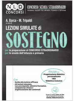 LEZIONI SIMULATE DI SOSTEGNO