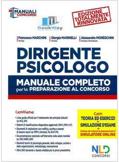 DIRIGENTE PSICOLOGO MANUALE COMPLETO PER LA PRAPARAZIONE AL CONCORSO