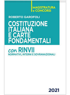 COSTITUZIONE E CARTE FONDAMENTALI CON RINVII