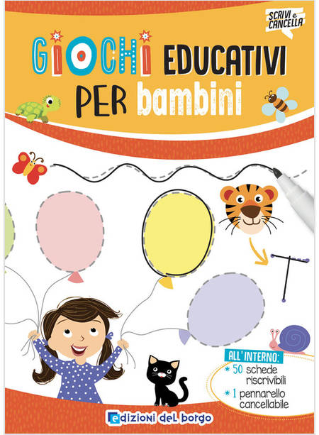 GIOCHI EDUCATIVI PER BAMBINI. CON GADGET