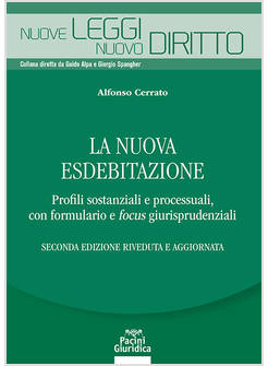 NUOVA ESDEBITAZIONE. PROFILI SOSTANZIALI E PROCESSUALI, CON FORMULARIO E FOCUS G