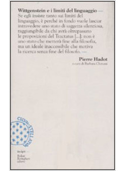 WITTGENSTEIN E LIMITI DEL LINGUAGGIO