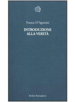 INTRODUZIONE ALLA VERITA'