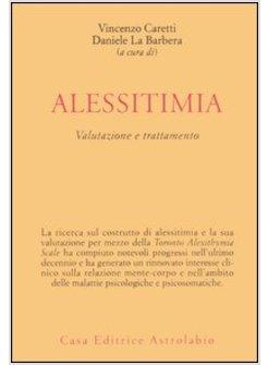 ALESSITIMIA VALUTAZIONE E TRATTAMENTO