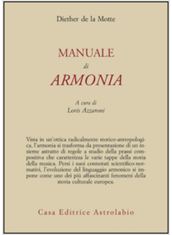 MANUALE DI ARMONIA