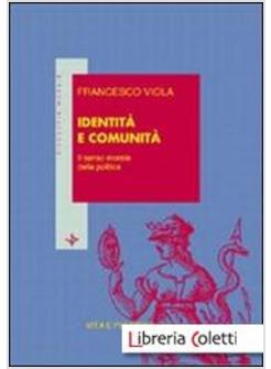 IDENTITA' E COMUNITA'