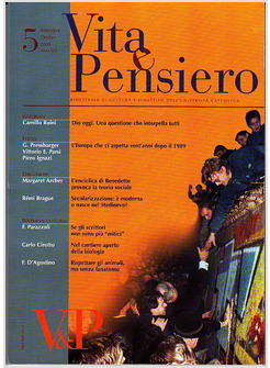VITA E PENSIERO VOL 5/09 SETT OTT
