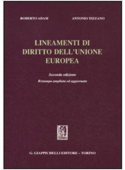 LINEAMENTI DI DIRITTO DELL'UNIONE EUROPEA