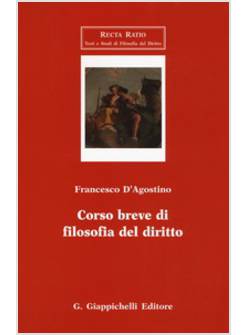 CORSO BREVE DI FILOSOFIA DEL DIRITTO