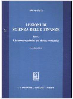 LEZIONI DI SCIENZA DELLE FINANZE
