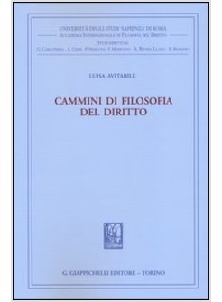 CAMMINI DI FILOSOFIA DEL DIRITTO