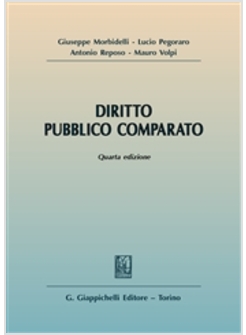 DIRITTO PUBBLICO COMPARATO 4 EDIZIONE