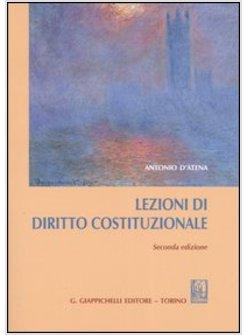 LEZIONI DI DIRITTO COSTITUZIONALE