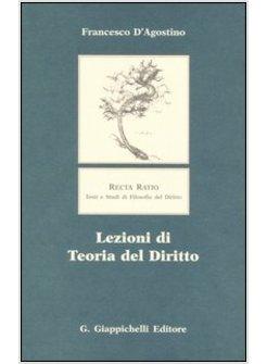 LEZIONI DI TEORIA DEL DIRITTO