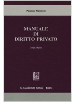 MANUALE DI DIRITTO PRIVATO
