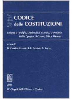 CODICE DELLE COSTITUZIONI