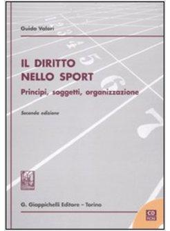 IL DIRITTO NELLO SPORT PRINCIPI SOGGETTI ORGANIZZAZIONE 