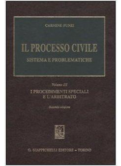 PROCESSO CIVILE 3 SISTEMA E PROBLEMATICHE (IL)