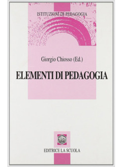 ELEMENTI DI PEDAGOGIA