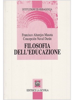 FILOSOFIA DELL'EDUCAZIONE