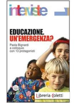 EDUCAZIONE UN'EMERGENZA