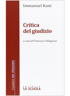 CRITICA DEL GIUDIZIO