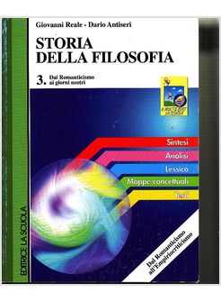 STORIA DELLA FILOSOFIA 3 PER I LICEI